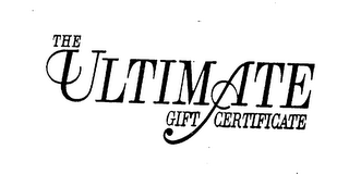 THE ULTIMATE GIFT CERTIFICATE logo