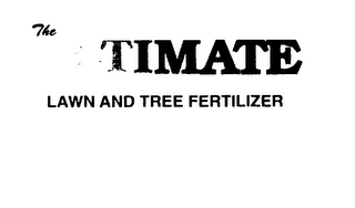 THE ULTIMATE LAWN AND TREE FERTILIZER logo