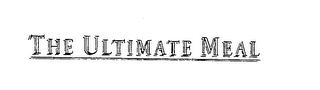 THE ULTIMATE MEAL logo