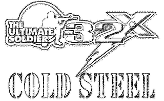 THE ULTIMATE SOLDIER 32X COLD STEEL logo