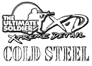 THE ULTIMATE SOLDIER X-D XTREME DETAIL COLD STEEL logo