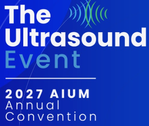 THE ULTRASOUND EVENT 2027 AIUM ANNUAL CONVENTION                                       NO CLAIM IS MADE TO THE EXCLUSIVE RIGHT TO USE "2027" APART FROM THE MARK AS SHOWN. logo