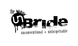 THE UN BRIDE UNCONVENTIONAL + UNFORGETTABLE logo