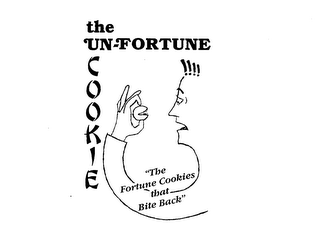 THE UN-FORTUNE COOKIE "THE FORTUNE COOKIES THAT BITE BACK" logo