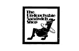 THE UN-TOUCHABLE SANDWICH SHOP logo