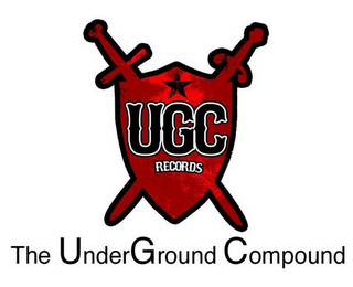 THE UNDERGROUND COMPOUND AND UGC RECORDS logo