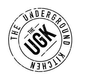THE UNDERGROUND KITCHEN UGK logo