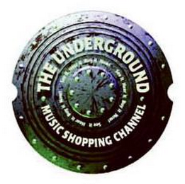 THE UNDERGROUND MUSIC SHOPPING CHANNEL SEE IT HEAR IT BUY IT NOW! SEE IT HEAR IT BUY IT NOW! SEE IT HEAR IT BUY IT NOW! logo