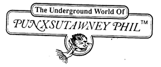 THE UNDERGROUND WORLD OF PUNXSUTAWNEY PHIL logo