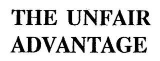 THE UNFAIR ADVANTAGE logo