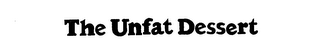 THE UNFAT DESSERT logo