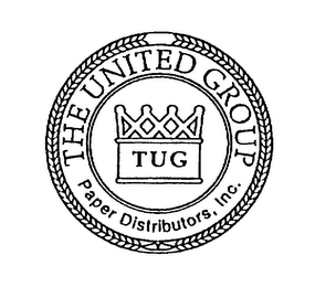 THE UNITED GROUP PAPER DISTRIBUTORS, INC. TUG logo