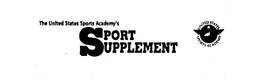 THE UNITED STATES SPORTS ACADEMY'S SPORT SUPPLEMENT UNITED STATES SPORTS ACADEMY logo
