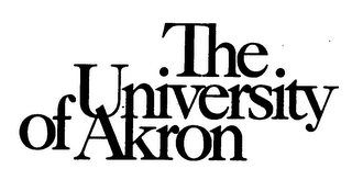 THE UNIVERSITY OF AKRON logo