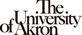 THE UNIVERSITY OF AKRON logo