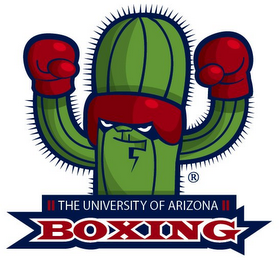 THE UNIVERSITY OF ARIZONA BOXING logo