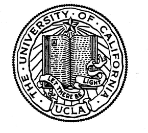 THE UNIVERSITY OF CALIFORNIA UCLA LET THERE BE LIGHT logo