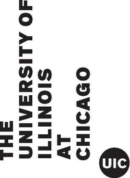 THE UNIVERSITY OF ILLINOIS AT CHICAGO UIC logo