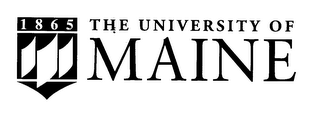 THE UNIVERSITY OF MAINE 1865 logo