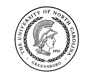 THE UNIVERSITY OF NORTH CAROLINA GREENSBORO 1891 logo