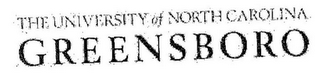 THE UNIVERSITY OF NORTH CAROLINA GREENSBORO logo