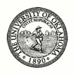 THE UNIVERSITY OF OKLAHOMA 1890 CIVI ET REIPUBLICAE logo