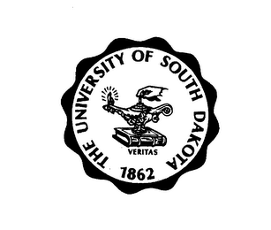 THE UNIVERSITY OF SOUTH DAKOTA 1862 VERITAS logo