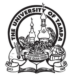 THE UNIVERSITY OF TAMPA FOUNDED 1931 ESSE QUAM VIDERI logo