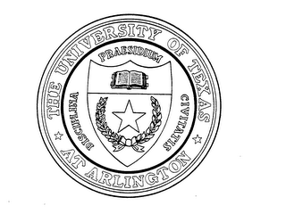 THE UNIVERSITY OF TEXAS AT ARLINGTON DISCIPLINA PRAESIDIUM CIVITATIS logo