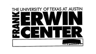 THE UNIVERSITY OF TEXAS AT AUSTIN FRANK ERWIN CENTER logo