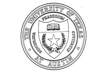 THE UNIVERSITY OF TEXAS AT AUSTIN PRAESIDIUM DISCIPLINA CIVITATIS logo