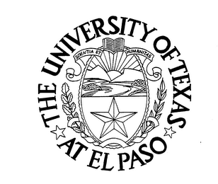 THE UNIVERSITY OF TEXAS AT EL PASO SCIENTIA ET HUMANITAS logo