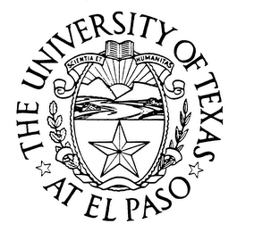 THE UNIVERSITY OF TEXAS AT EL PASO SCIENTIA ET HUMANITAS logo