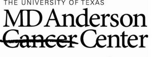 THE UNIVERSITY OF TEXAS MD ANDERSON CANCER CENTER logo