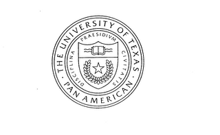 THE UNIVERSITY OF TEXAS PAN AMERICAN DISCIPLINA PRAESIDIUM CIVITATIS logo