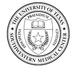 THE UNIVERSITY OF TEXAS SOUTHWESTERN MEDICAL CENTER  DISCIPLINA PRAESIDIUM CIVITATIS logo