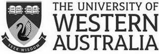 THE UNIVERSITY OF WESTERN AUSTRALIA SEEK WISDOM VITAM EXCOLUERE PER ARTES logo