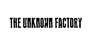 THE UNKNOWN FACTORY logo