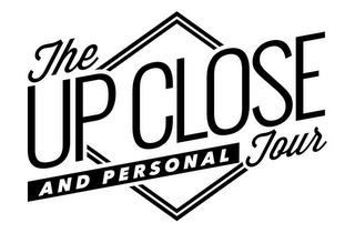THE UP CLOSE AND PERSONAL TOUR logo