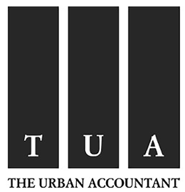 THE URBAN ACCOUNTANT T U A logo
