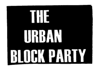 THE URBAN BLOCK PARTY logo
