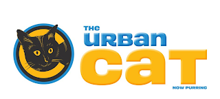THE URBAN CAT NOW PURRING logo