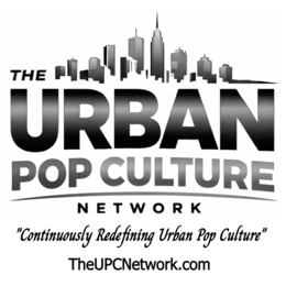 THE URBAN POP CULTURE NETWORK "CONTINUOUSLY REDEFINING URBAN POP CULTURE" THEUPCNETWORK.COM logo