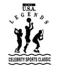 THE U.S.A. LEGENDS CELEBRITY SPORTS CLASSIC logo