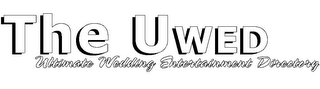THE UWED ULTIMATE WEDDING ENTERTAINMENT DIRECTORY logo