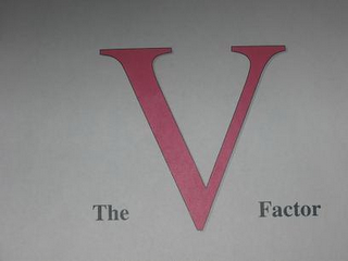 THE V FACTOR logo