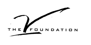 THE V FOUNDATION logo