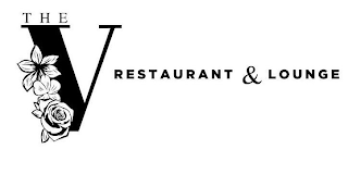THE V RESTAURANT & LOUNGE logo
