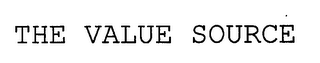 THE VALUE SOURCE logo
