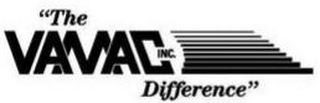 "THE VAMAC DIFFERENCE" INC. logo
